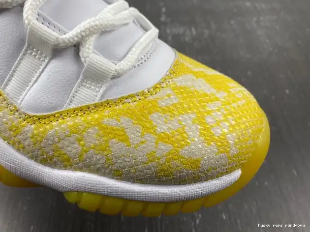 Cheap Husky Yellow AH7860-107 Air WMNS Jordan Snakeskin Low 11 0520